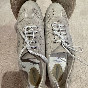 Vera Pelle Wedge sneaker with heels, size 39